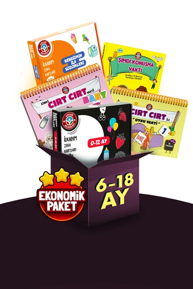 Çocuk Akademi 6-18 Ay Ekonomik Paket Özel Seri ürün görseli 1