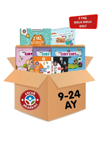 Çocuk Akademi 9-24 Ay İlk Setlerim Ekonomik Koli ürün görseli 1