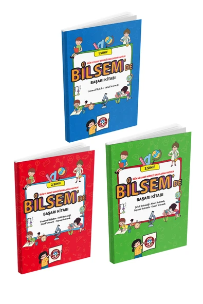 Çocuk Akademi Bilsemde Başarı Kitabı 1-2-3. Seviye Set ürün görseli 1