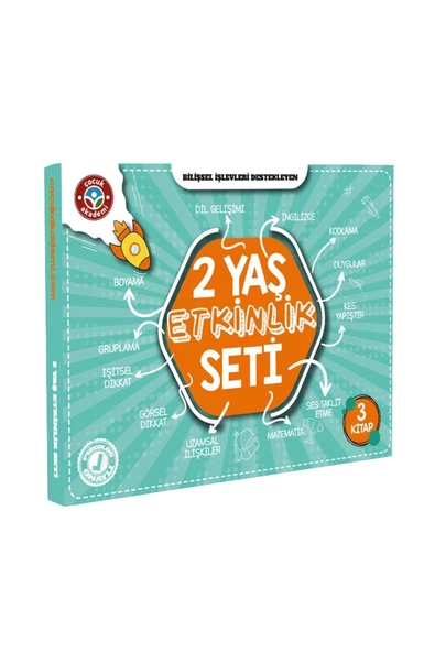 Çocuk Akademi 2 Yaş Etkinlik Seti ürün görseli 1