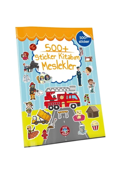 Çocuk Akademi 500+ Sticker Kitabım Meslekler ürün görseli 1