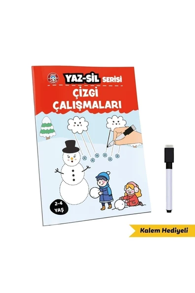 Çocuk Akademi Yaz Sil Serisi Çizgi Çalışmaları ürün görseli 1