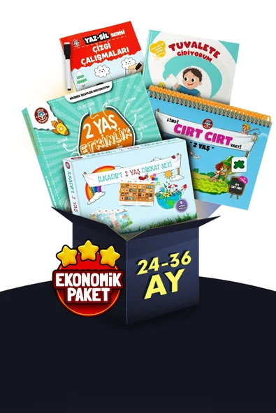 Çocuk Akademi 24-36 Ay Ekonomik Paket Özel Seri ürün görseli 1