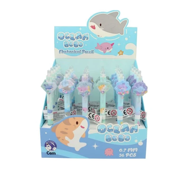 Dolphin Versatil Kalem 0,7 Mm Ct-2996 (36 Lı Paket) ürün görseli 1