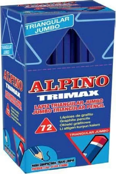 Alpino Jumbo Trimax Kurşun Kalem Ju-017 (72 Li Paket) ürün görseli 1