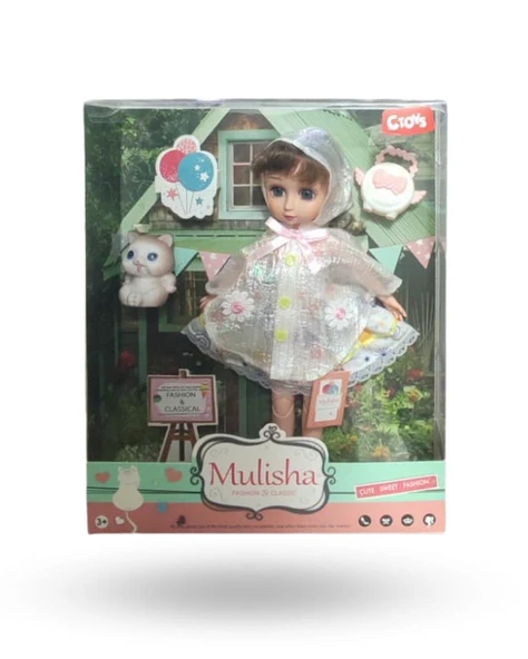 Ctoy Oyuncak Mulisha Aksesuarlı Bebek Qj136A (Karışık Renk 1 Adet) ürün görseli 1