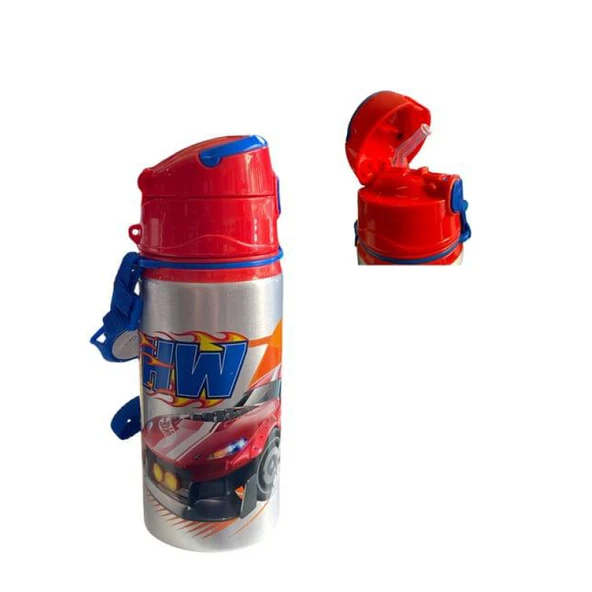 Dolphin Matara (Suluk) Aluminyum Hotwheels 500 Ml Hw-Alm-500 ürün görseli 1