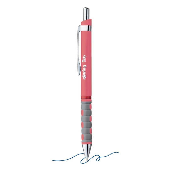 Rotring Tükenmez Kalem Tıkky Rd Gül Kurusu 2189091 (12 Li Paket) ürün görseli 1