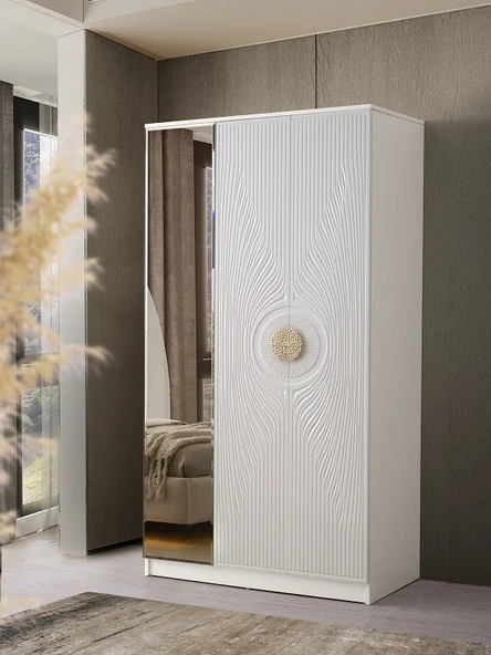 YILDIZ MDF 3 KAPILI DOLAP ürün görseli 1
