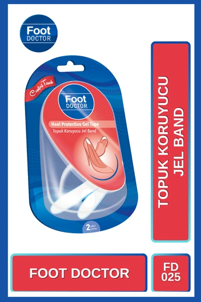 Foot Doctor Topuk Koruyucu Jel Bant 2'li ürün görseli 1