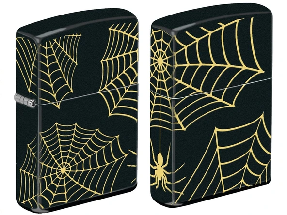 Zippo Spider Web - Örümcek Ağı Dizayn Çakmak - Resim 3