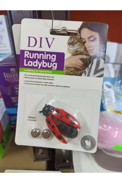 Dıv Hareketli Böcek Pilli ürün görseli 1