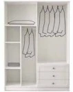 FLORENSA  MDF 4 KAPILI DOLAP - Resim 2