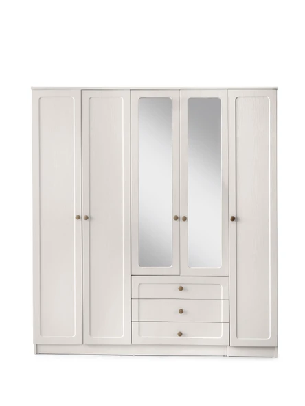 MİRA MDF 5 KAPILI DOLAP ürün görseli 1