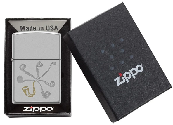 Zippo Pipe Collage Dizayn Çakmak - Resim 4