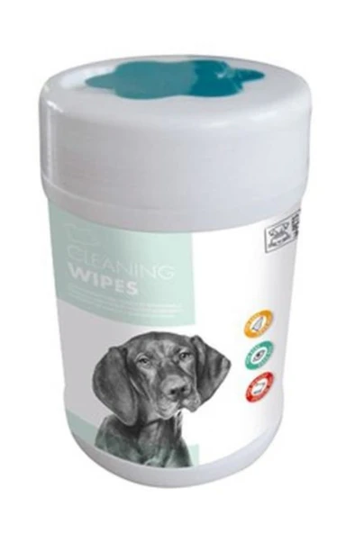 M-PETS Kedi/köpek Göz-kulak-burun Temizleme Mendili 80li 60100701 ürün görseli 1