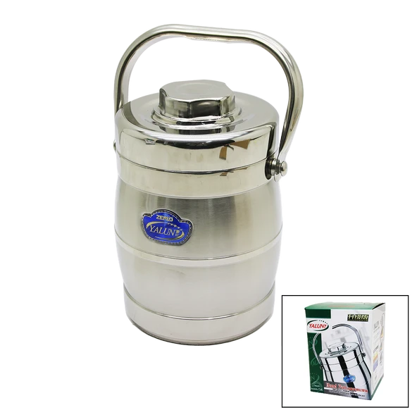 METAL KOVA 3LÜ SEFER TASI SAKLAMA KABI 1.6LT (5433) ürün görseli 1