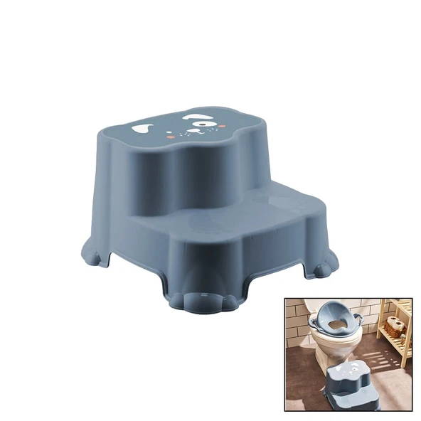 MAVİ KATLI ÇOCUK BASAMAK DESENLİ  360 x 346 x 225 MM (5433) ürün görseli 1