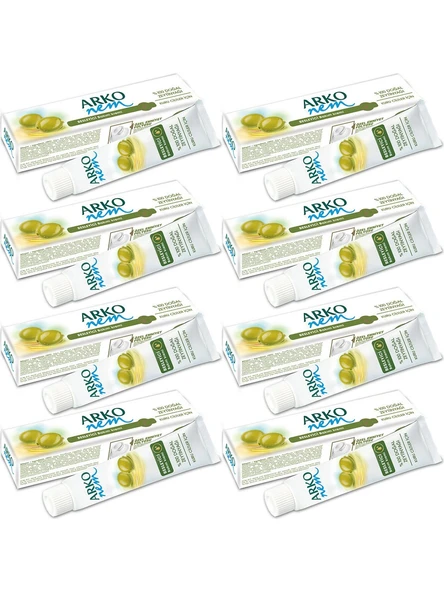 Arko Nem Besleyici Bakım Kremi Zeytinyağlı 20 ml x 8 Adet ürün görseli 1