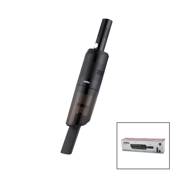 SİNBO SVC-8630 OTO-ARAÇ EL TİPİ SÜPÜRGE ÇAKMAKLIK ŞARJLI MİNİ - TAŞINABİLİR HEPA FİLTRE - 2 BAŞLIK - 4000mAH BATARYA (5433) ürün görseli 1