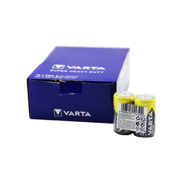 VARTA  ORTA  PİL  C   24PCS (5433) ürün görseli 1