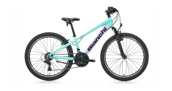 BIANCHI XR24.2 ERKEK DAĞ BİSİKLETİ 310H V 24 JANT 21 VİTES CELESTE MOR ürün görseli 1