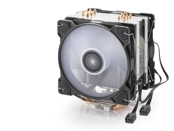 Cpu İşlemci Kule Tipi Soğutucu Çift Fanlı 6 Bakır Borulu - Siyah ND2601 ürün görseli 1
