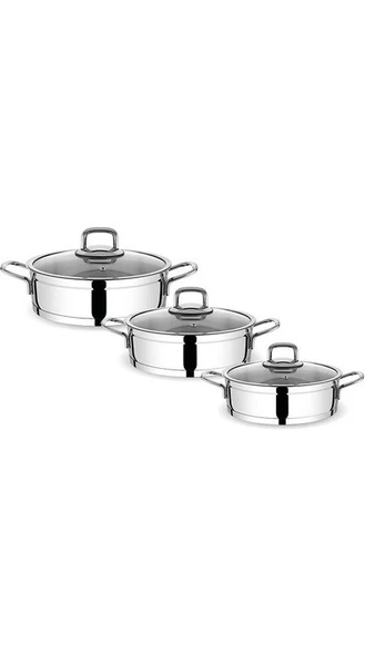 Fms Silindir 6 Parça Çelik Omlet Set Metal 5009 ürün görseli 1