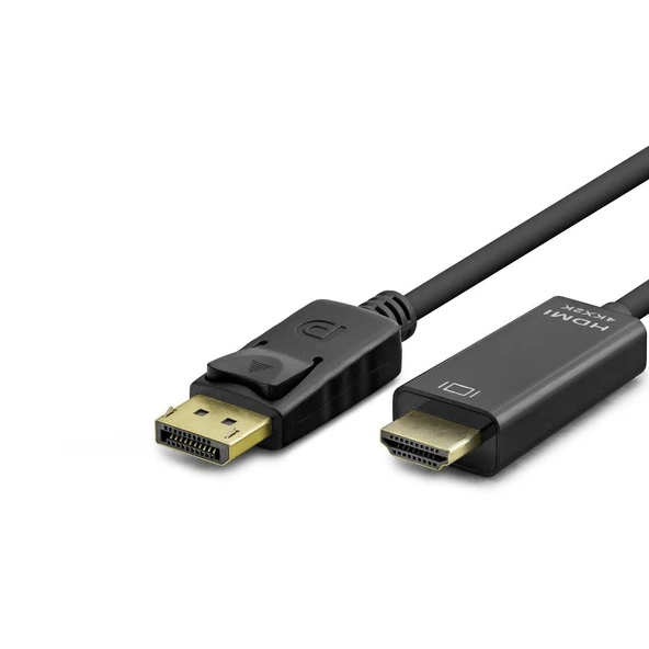 Dısplay To Hdmı Kablo 4K 30Hz 5M Siyah HDX7843 ürün görseli 1