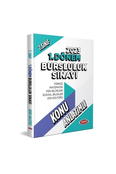 Data 7.Sınıf 1.Dönem Bursluluk Sınavı Konu Anlatım ürün görseli 1
