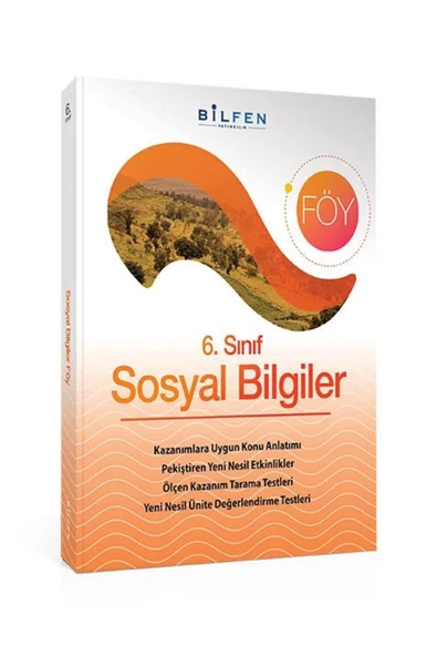 Bilfen 6.Sınıf Sosyal Bilgiler Öğrenim Föyleri ürün görseli 1