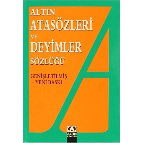 Altın Atasözleri̇ Ve Deyi̇Mler Sözlüğü Karton Kapak ürün görseli 1