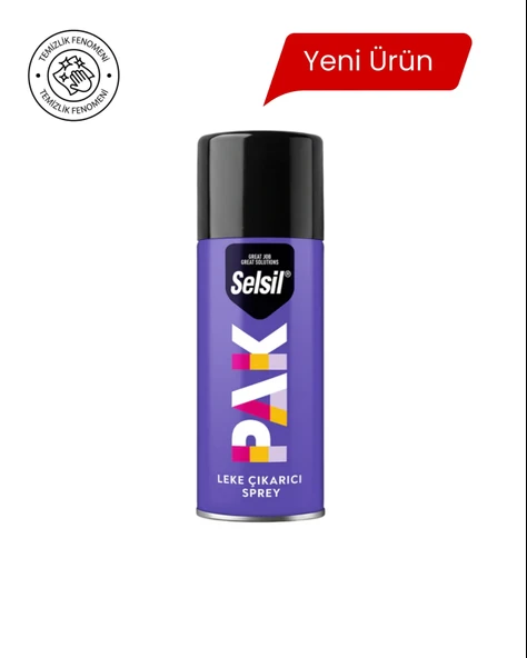 1x Selsil Pak Kumaş Leke Çıkarıcı Sprey 150ml ürün görseli 1