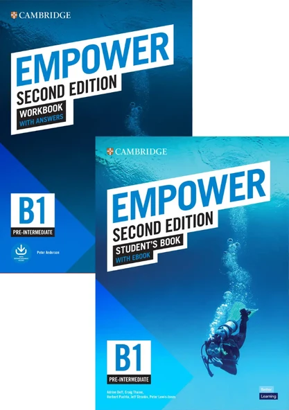 Empower B1 (2nd Ed.) Pre-intermediate Student's Book + Workbook + Downloadable CD (Online KOD YOKTUR) ürün görseli 1