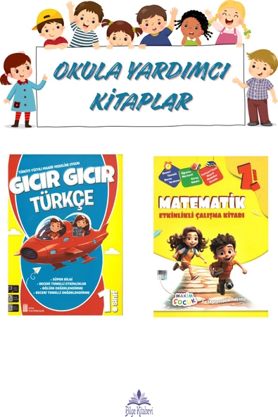 1. Sınıf 2.Dönem Türkçe-Matematik Seti (2 Kitap) ürün görseli 1