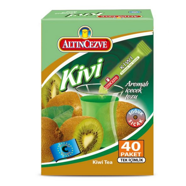 Altıncezve Kivi Aromalı Tek İçimlik İçecek Tozu 40 x 1.5 Gr ürün görseli 1