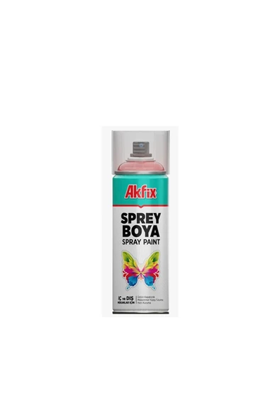 Akfix Akrilik Sprey Boya Parlak Beyaz 400ml ürün görseli 1