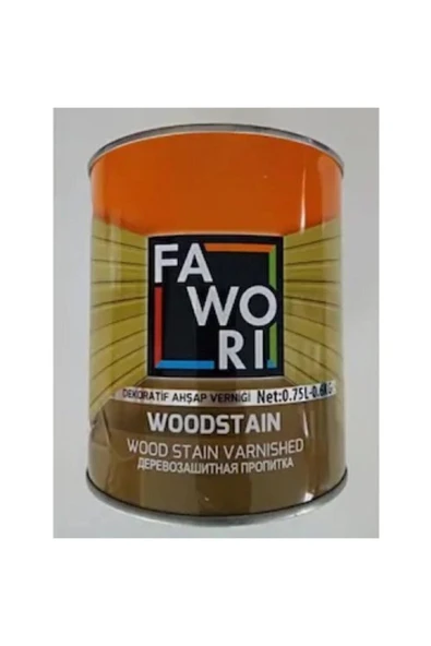Burma 0.75 lt Woodstain Vernikli Ahşap Koruyucu ürün görseli 1