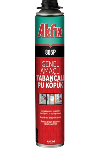 Akfix 805p Profesyonel Pu Köpük 750ml Tabancalı ürün görseli 1