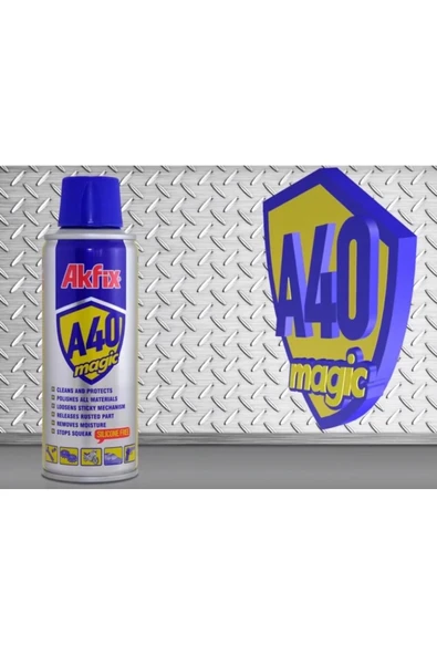 AKFİX A40 Pas Sökücü-Yağlayıcı 200ml - Resim 2