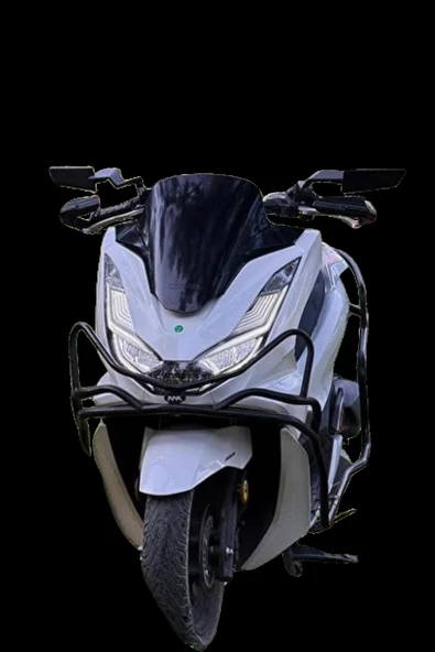 Honda Pcx 125 H2 Kanat Ayna Katlanır Naked Model Tam Uyumlu Siyah ürün görseli 1