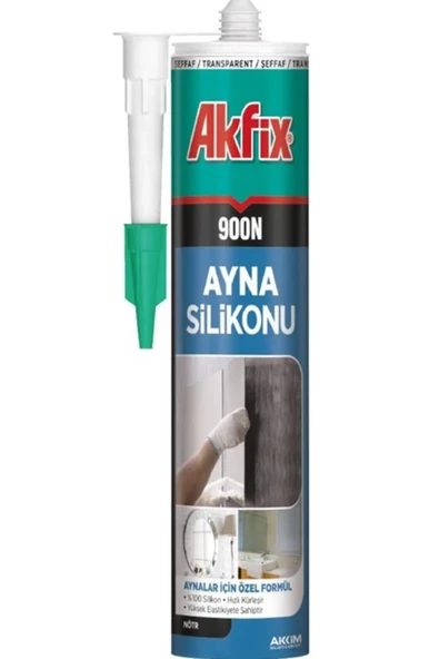 AKFİX Ayna Yapıştırıcı Şeffaf 900n 280 ml 900n ürün görseli 1