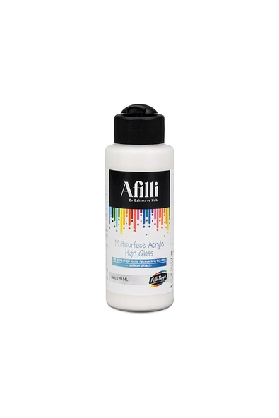 Afilli Multisurface Akrilik Parlak 120 ml Bej 45 - Resim 2