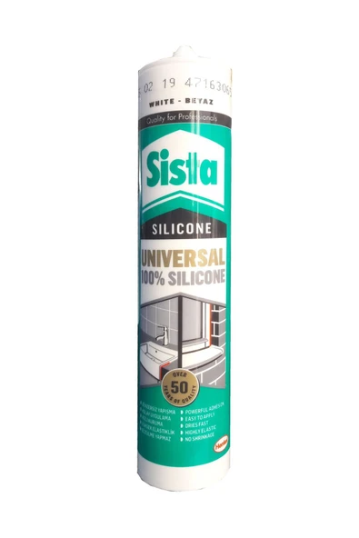 Sista Üniversal Beyaz Silikon 280 ml - Resim 2