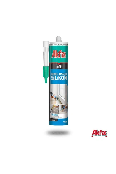 AKFİX100e Silikon BEYAZ 280ML (2 ADET) ürün görseli 1