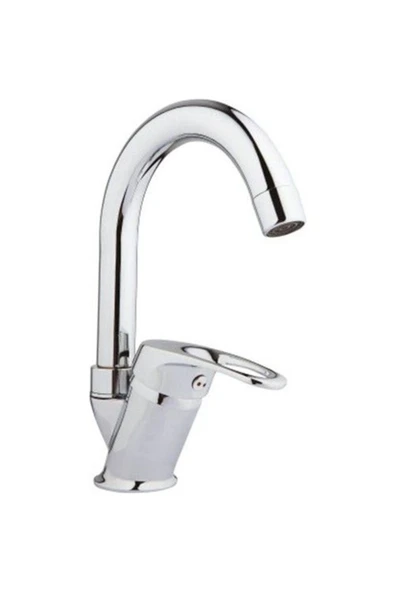 İtimat 397k Astra Kısa Kuğu Lavabo Mıx Krom ürün görseli 1