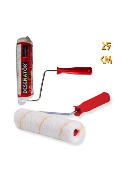 Desenatör Extra Saten İç-Dış Cephe Boya Rulosu - 25 cm ürün görseli 1