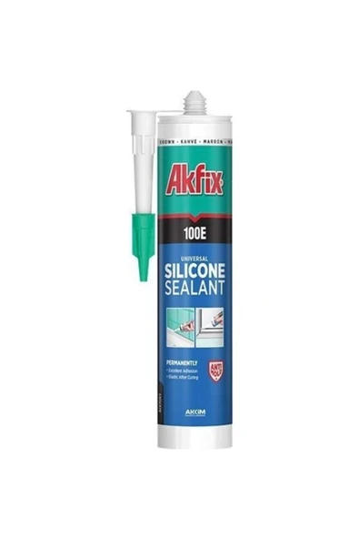SA041 AKFİX 100E SİLİKON ŞEFFAF 280 ML ürün görseli 1