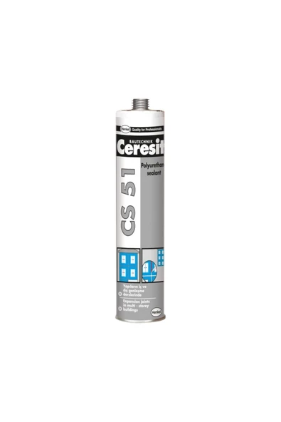 Ceresıt Cs 51 Pu Mastik Çelik Silikon Beyaz 300ml ürün görseli 1
