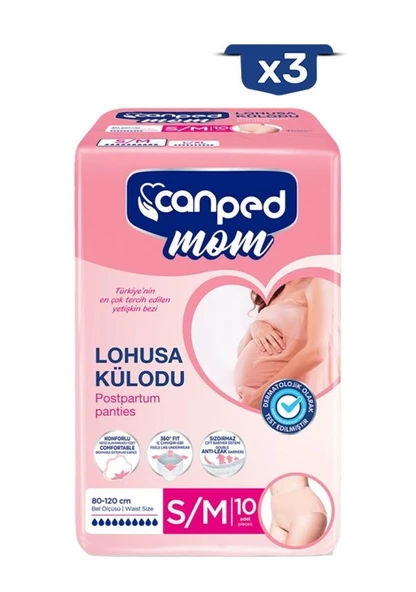 Canped Lohusa Külodu M-Medium Beden 30 Adet ürün görseli 1